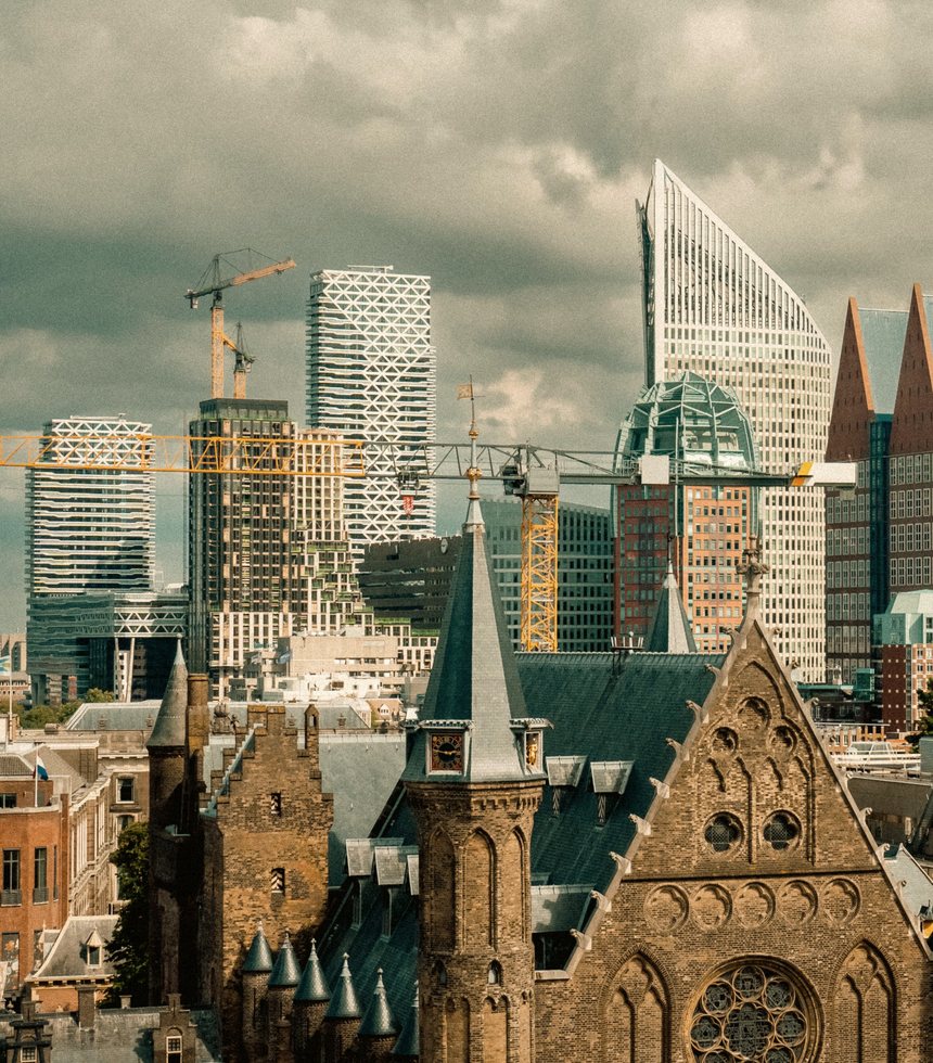 Skyline van Den Haag